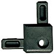 3-4090 Black Mirror Frame External Corner Stake