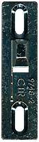 7-1480 Whitco Leichardt Sliding Security Door Lock Striker