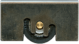1-1610 Adjustable Stainless Carriage With Nylon Roller