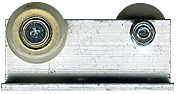 1-2820 Cowdroy Pelmet Track Door Roller