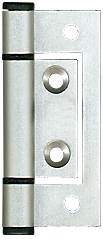 10-1130 Black Small Aluminium Interfold Hinge