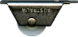 4-1510 Stainless Steel Window Carriage with Needle Bearing Nylon Roller