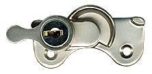 5-2090 Satin Nickel Sash Window Lock