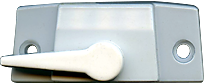 5-2900 White Sash Lock