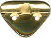 5-3040 Polished Brass Hopper Window Latch