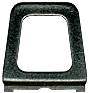 6-1010 Black Slimline Flyscreen Finger Pull