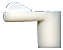 6-1213 White 9.5Mm Flyscreen Turnbutton