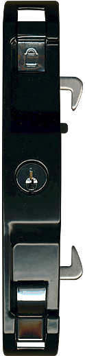 7-1700 Black Sliding Door Deadlock Set
