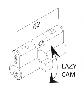 7-2310 Doric Security Door Pin Cylinder - Rollerco For Sliding Door, Windows &Amp; Shower Replacement Parts, Rollers &Amp; Accessories. Rollerco: 40 Years Strong! 7 2310 Dimensions - Rollerco Australia'S Biggest Range Of Sliding Door, Windows &Amp; Shower Replacement Parts, Rollers &Amp; Accessories. Rollerco: 40 Years Strong!