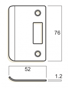 7-2460 Extended Security Door Striker - Rollerco For Sliding Door, Windows &Amp; Shower Replacement Parts, Rollers &Amp; Accessories. Rollerco: 40 Years Strong! 7 2460 Dimensions - Rollerco Australia'S Biggest Range Of Sliding Door, Windows &Amp; Shower Replacement Parts, Rollers &Amp; Accessories. Rollerco: 40 Years Strong!