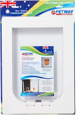 12-264 Petway Pet Door To Suit Timber Doors