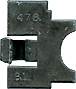 5-2463 Boral 478 BL Sash Guide