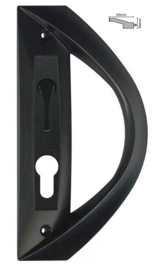 7-3071 Metal Bradnams Mortice Sliding Door Lock