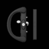 7-507 Doric Wilton Sliding Door Lock - Image 3