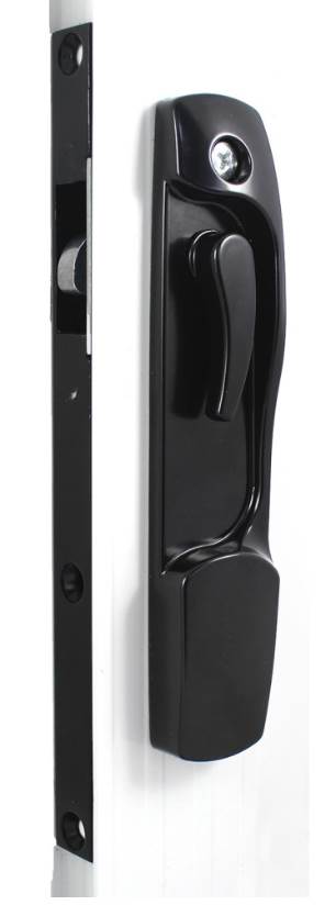 7-2665 Black Doric Sliding Screen Door Latch