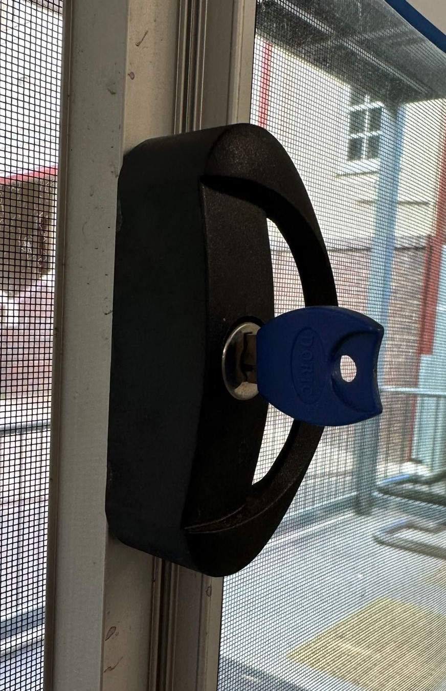 5-1379 Bradnams Barron Lockable Sliding Window Lock - Rollerco For Sliding Door, Windows &Amp; Shower Replacement Parts, Rollers &Amp; Accessories. Rollerco: 40 Years Strong! 5-1379 Bradnams Barron Lockable Sliding Window Lock - Image 2