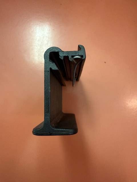 5-1599 G James 130 Series Sliding Window Catch - Rollerco For Sliding Door, Windows &Amp; Shower Replacement Parts, Rollers &Amp; Accessories. Rollerco: 40 Years Strong! 5-1599 G James 130 Series Sliding Window Catch - Image 2